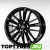 Carwel Алдан 8x18 5*114.3 ET53 DIA54.1 BL Литой