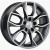 Khomen KHW 1713 7x17 5*114.3 ET53 DIA67.1 Black-FP Литой Khomen KHW 1713 7x17 5*114.3 ET53 DIA67.1 Black-FP Литой