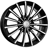 K&K Акцент 7x17 5*108 ET50 DIA63.3 Алмаз черный Литой