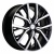 Khomen KHW 1806 7x18 5*108 ET36 DIA65.1 Black-FP Литой Khomen KHW 1806 7x18 5*108 ET36 DIA65.1 Black-FP Литой