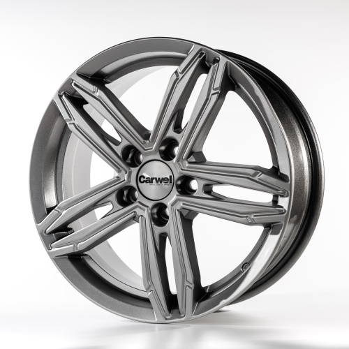 Carwel Нева 6.5x16 5*114.3 ET45 DIA67.1 BL Литой