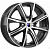 K&K Арнар 6x15 4*100 ET35 DIA67.1 Алмаз черный Литой