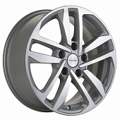 Khomen KHW 1612 6.5x16 5*114.3 ET41 DIA67.1 Silver-FP Литой