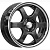Скад Киото 6x15 4*100 ET48 DIA54.1 Антрацит-алмаз Литой