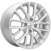 Khomen KHW 1506 6x15 4*100 ET46 DIA54.1 F-Silver Литой