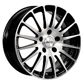 X'trike X-128 6.5x16 5*114.3 ET38 DIA67.1 BK Литой